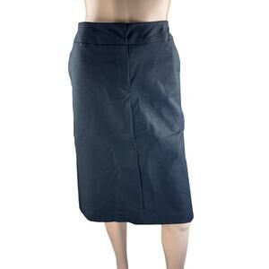 Isaac Mizrahi For Target Black Knee Length Straight Pencil Skirt Size 6